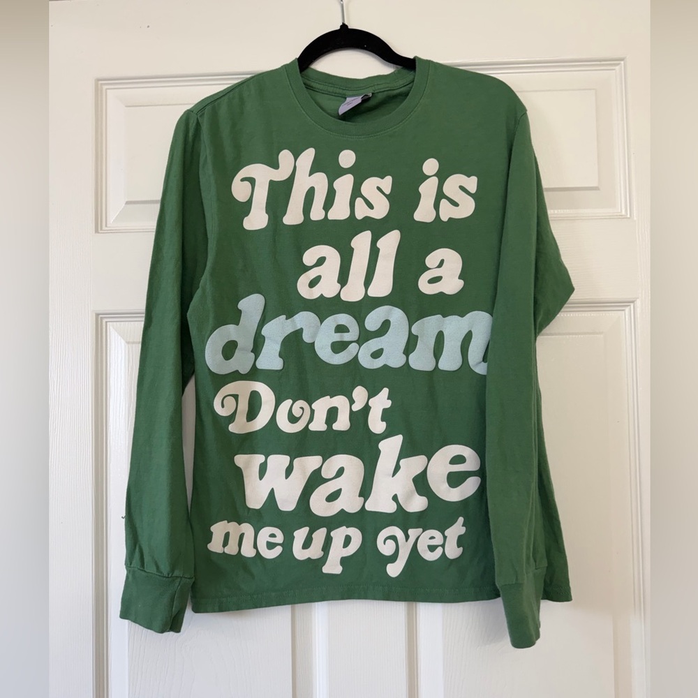 Lonely Ghost long sleeve this is all a dream don’t wake me up yet tee | Sz Small